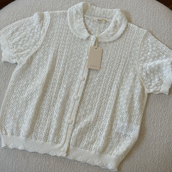Doen Tops - DÔEN Eveline Ivory Cardigan